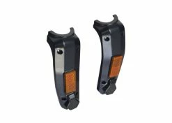 Cheap ✨ Mon Ster Plastic Fork Cover With Reflectors For The GOTRAX XR Elite Electric Scooter 👏