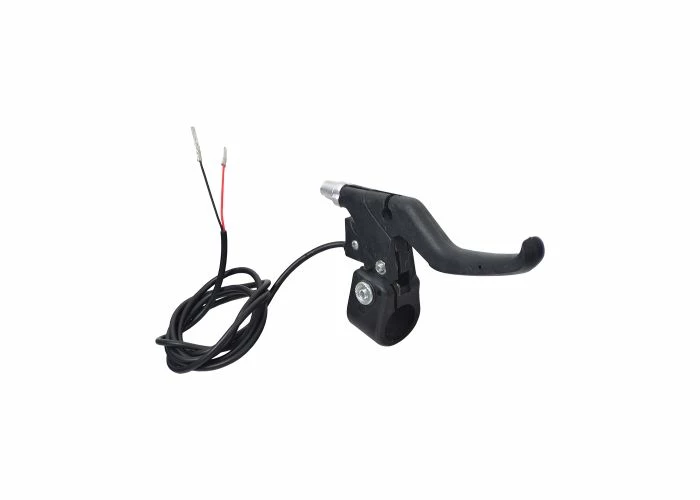 Best deal π€© Mon Ster Long Handle Black Plastic Left Side Brake Lever With Wires π₯° 2 Best deal π€© Mon Ster Long Handle Black Plastic Left Side Brake Lever With Wires π₯° - Image 2